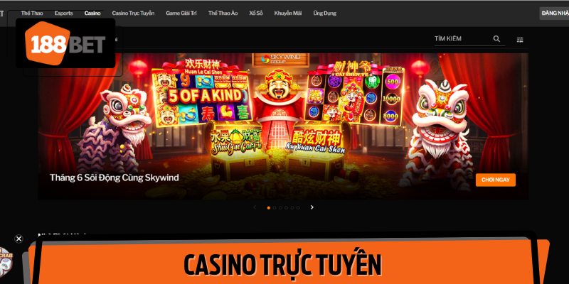 Casino trực tuyến - trải nghiệm đẳng cấp thật