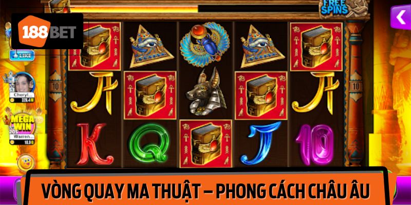 Vòng Quay Ma Thuật mang đậm màu sắc phương Tây